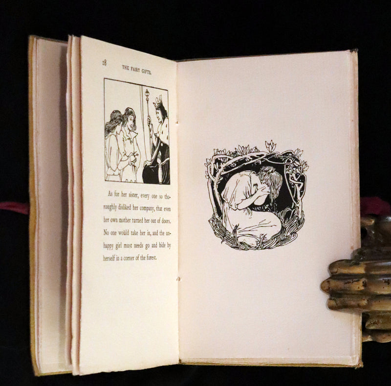 1895 Scarce First Edition - The Fairy Gifts and Tom Hickathrift Illustrated by H. Granville Fell.