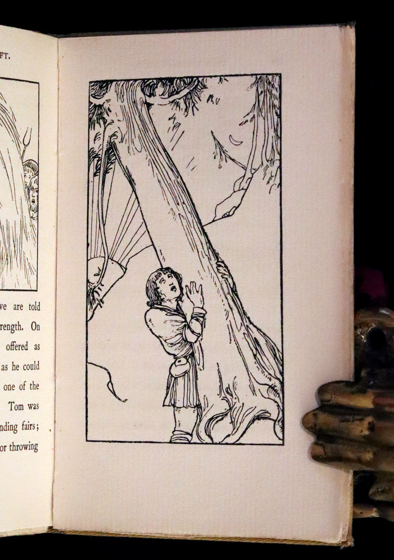 1895 Scarce First Edition - The Fairy Gifts and Tom Hickathrift Illustrated by H. Granville Fell.