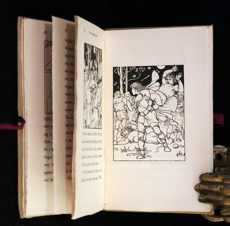 1895 Scarce First Edition - The Fairy Gifts and Tom Hickathrift Illustrated by H. Granville Fell.