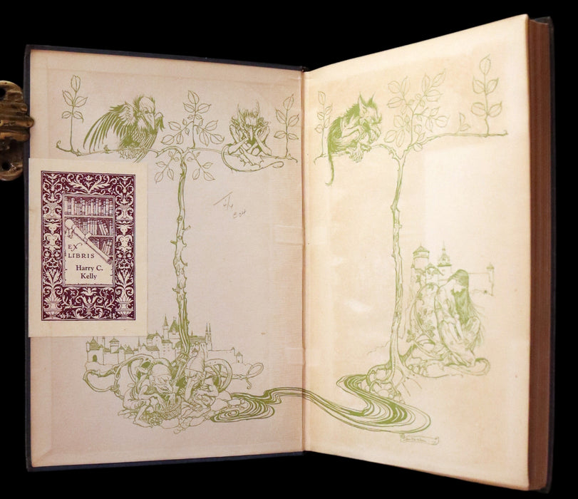 1909 Rare First Edition - Undine by De La Motte Fouque, illustrated by Arthur Rackham.