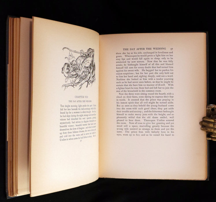 1909 Rare First Edition - Undine by De La Motte Fouque, illustrated by Arthur Rackham.