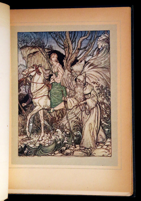 1909 Rare First Edition - Undine by De La Motte Fouque, illustrated by Arthur Rackham.