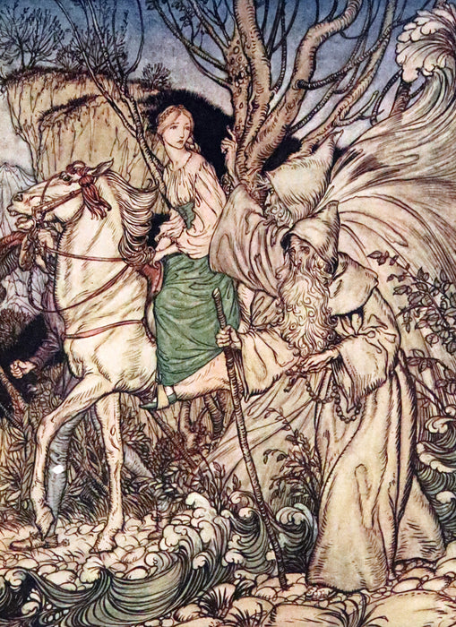 1909 Rare First Edition - Undine by De La Motte Fouque, illustrated by Arthur Rackham.