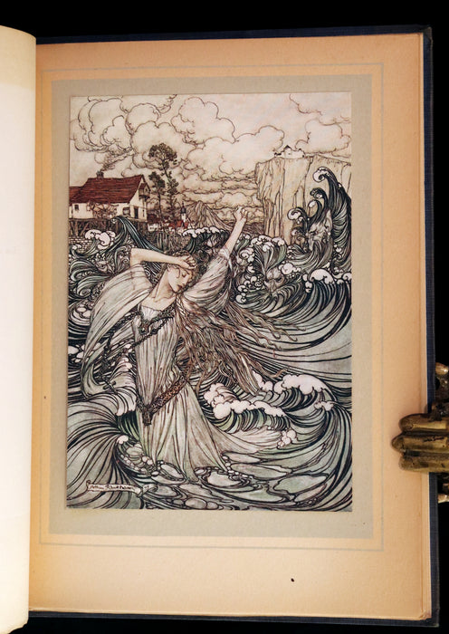 1909 Rare First Edition - Undine by De La Motte Fouque, illustrated by Arthur Rackham.