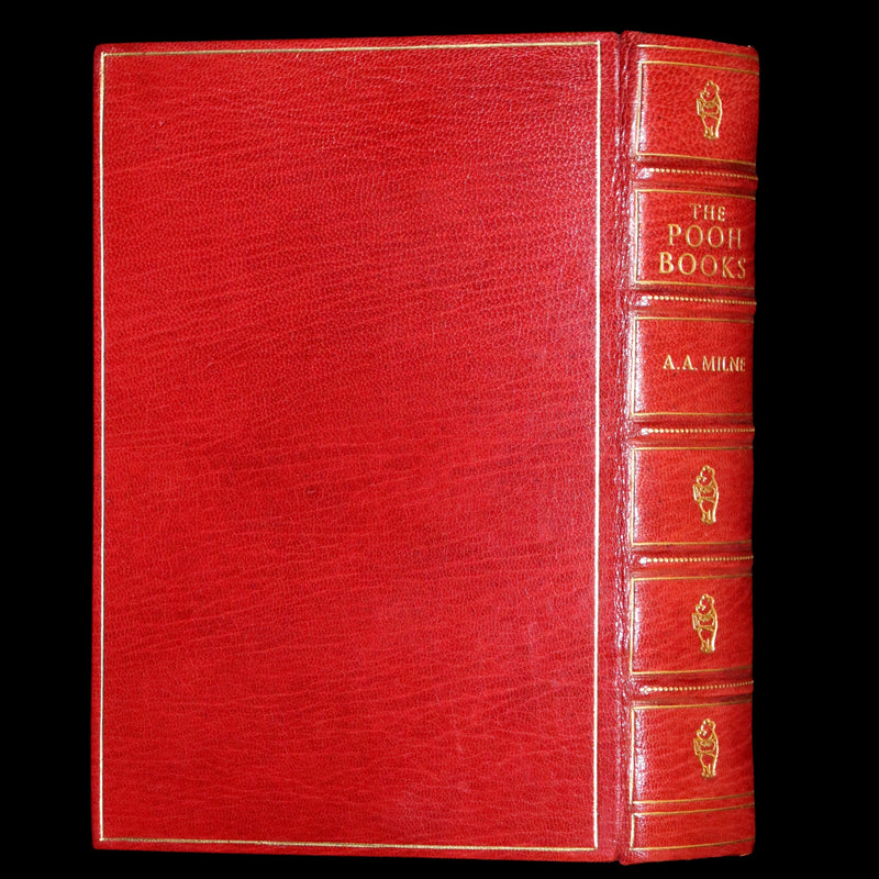 1973 Exquisite Bayntun-Riviere Binding - Winnie-The-Pooh Omnibus. (Complete Four books).