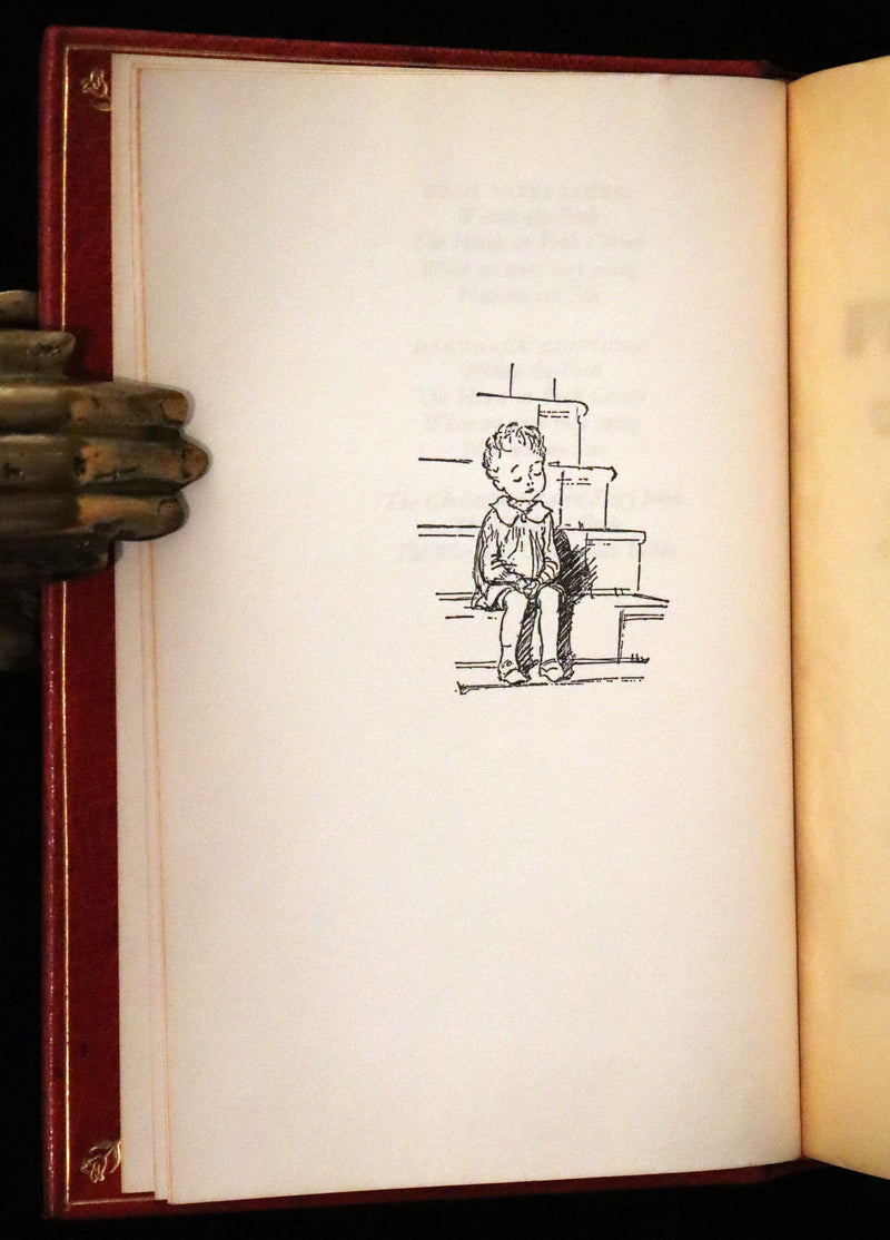 1973 Exquisite Bayntun-Riviere Binding - Winnie-The-Pooh Omnibus. (Complete Four books).