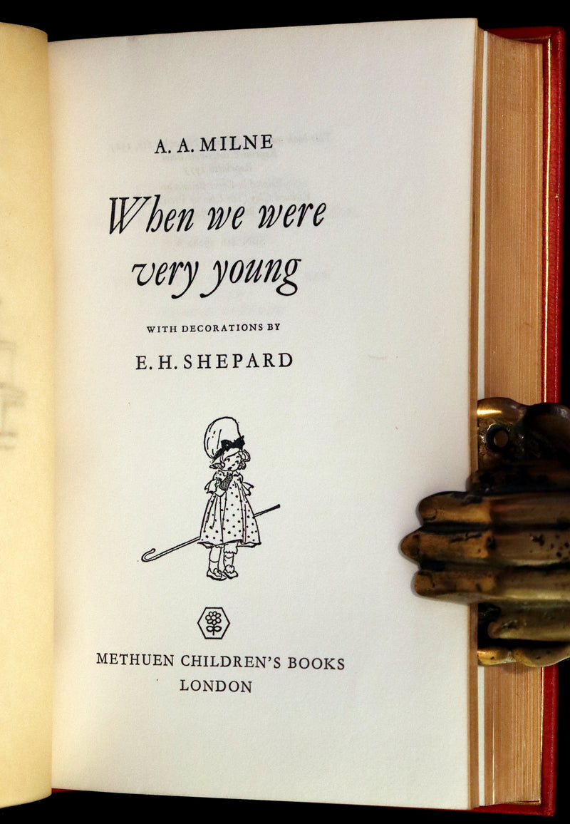 1973 Exquisite Bayntun-Riviere Binding - Winnie-The-Pooh Omnibus. (Complete Four books).