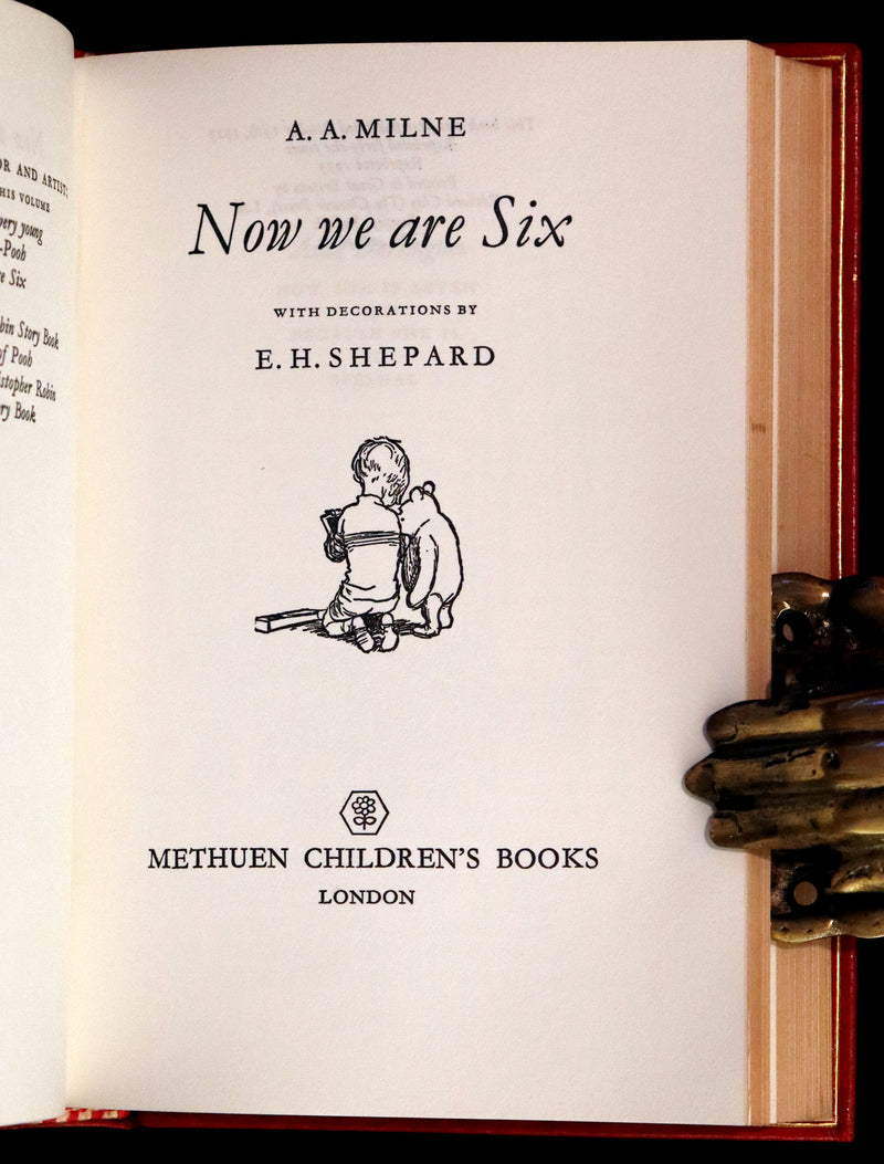 1973 Exquisite Bayntun-Riviere Binding - Winnie-The-Pooh Omnibus. (Complete Four books).