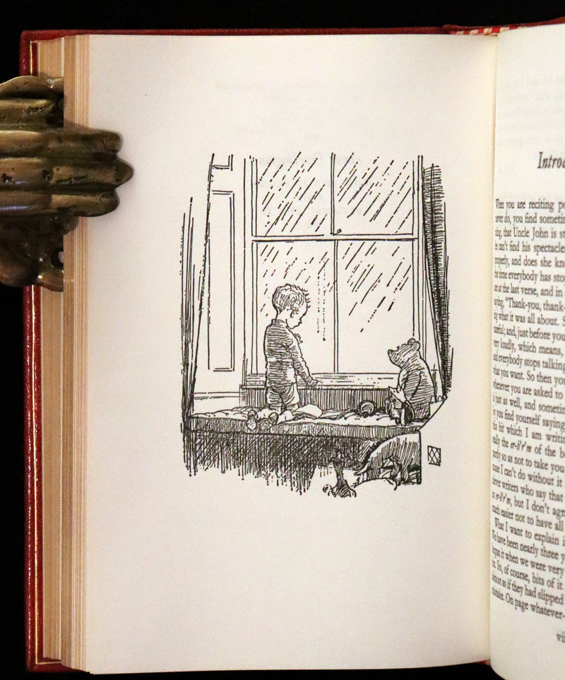 1973 Exquisite Bayntun-Riviere Binding - Winnie-The-Pooh Omnibus. (Complete Four books).