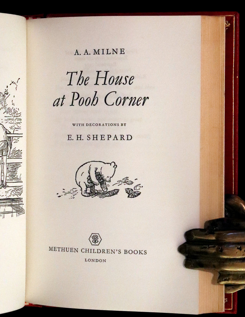 1973 Exquisite Bayntun-Riviere Binding - Winnie-The-Pooh Omnibus. (Complete Four books).
