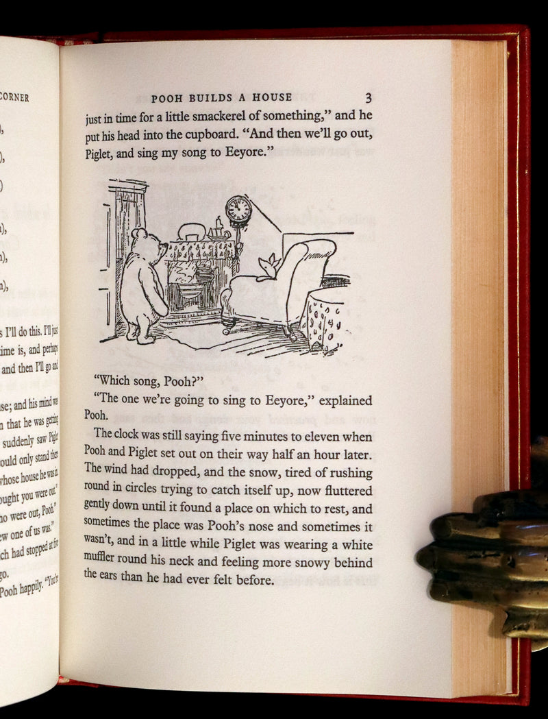 1973 Exquisite Bayntun-Riviere Binding - Winnie-The-Pooh Omnibus. (Complete Four books).