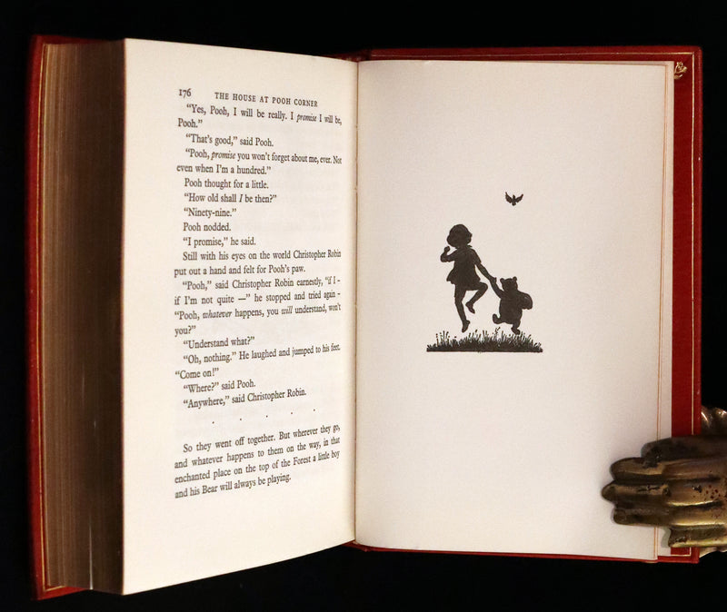 1973 Exquisite Bayntun-Riviere Binding - Winnie-The-Pooh Omnibus. (Complete Four books).