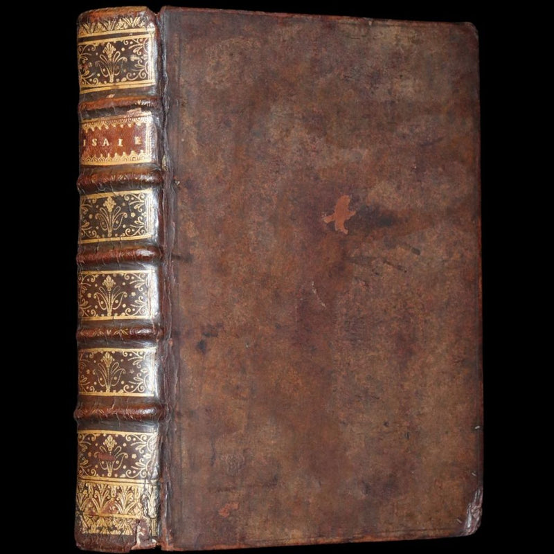 1682 Scarce Latin French Book - The Book of Isaiah - Isaie.