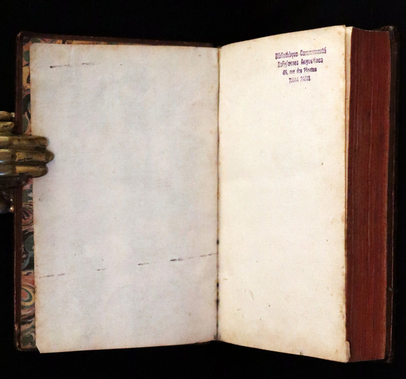 1682 Scarce Latin French Book - The Book of Isaiah - Isaie.