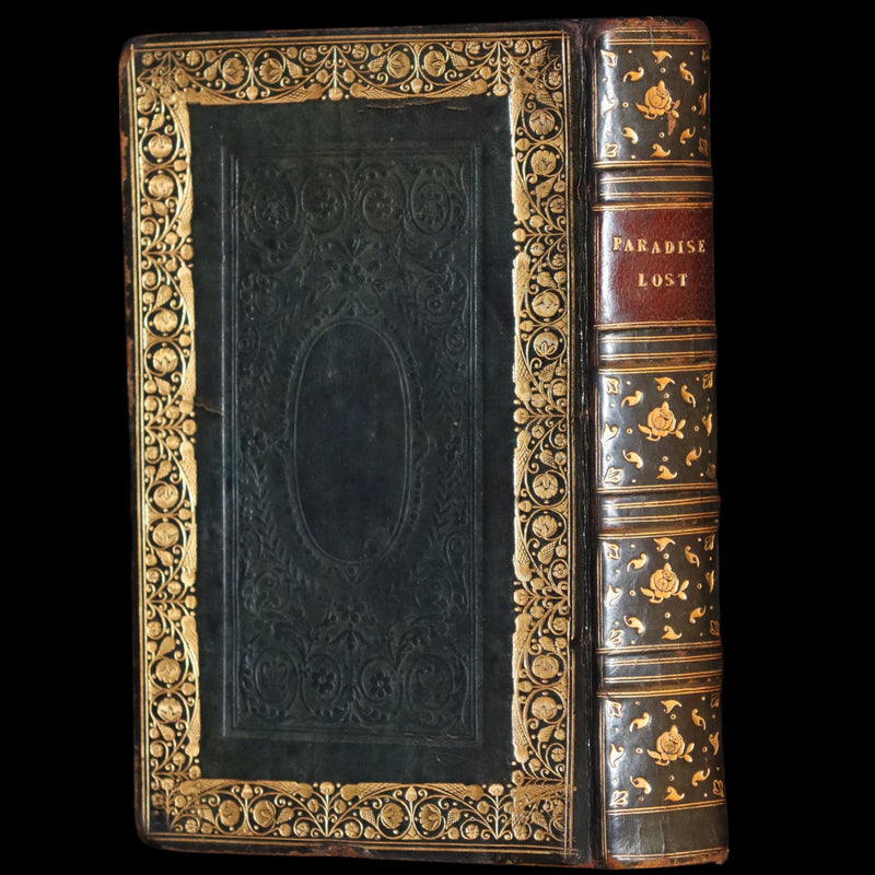 1829 Rare Book ~ Paradise Lost, a Poem in Twelve Books by John Milton.