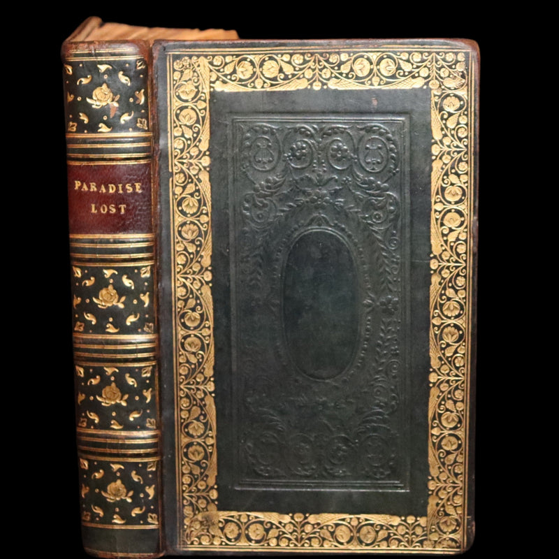 1829 Rare Book ~ Paradise Lost, a Poem in Twelve Books by John Milton.