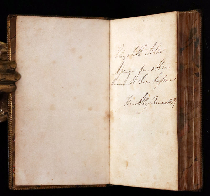 1829 Rare Book ~ Paradise Lost, a Poem in Twelve Books by John Milton.