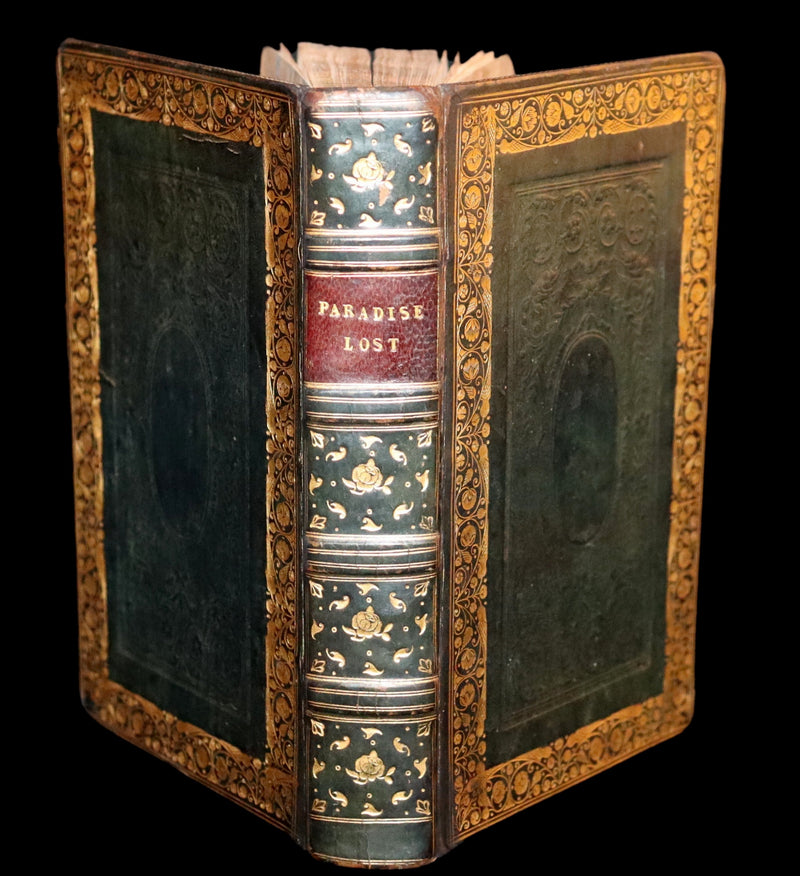 1829 Rare Book ~ Paradise Lost, a Poem in Twelve Books by John Milton.