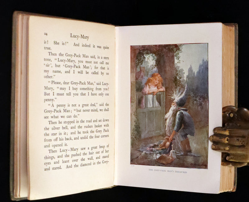 1910 Scarce First Edition - Lucy-Mary or The Cobweb Cloak illustrated by Margaret W. Tarrant.