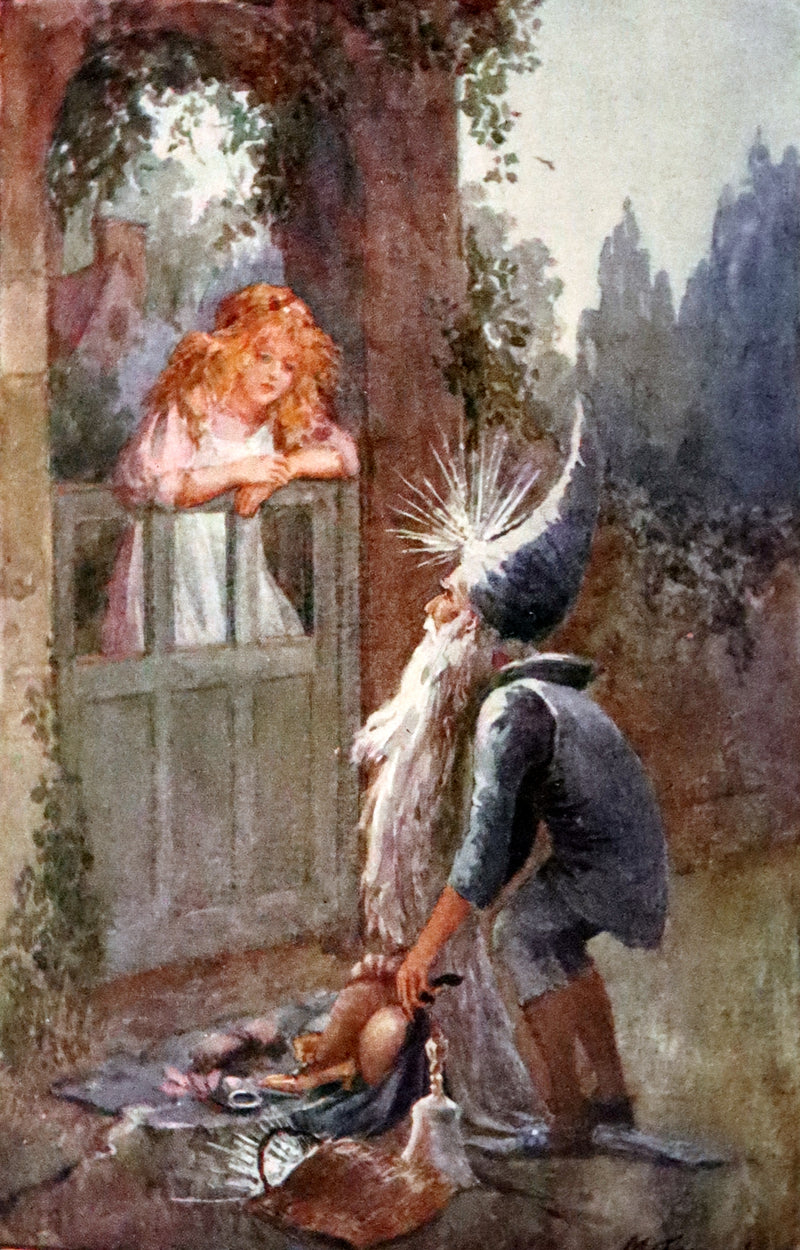 1910 Scarce First Edition - Lucy-Mary or The Cobweb Cloak illustrated by Margaret W. Tarrant.