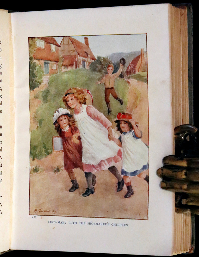 1910 Scarce First Edition - Lucy-Mary or The Cobweb Cloak illustrated by Margaret W. Tarrant.