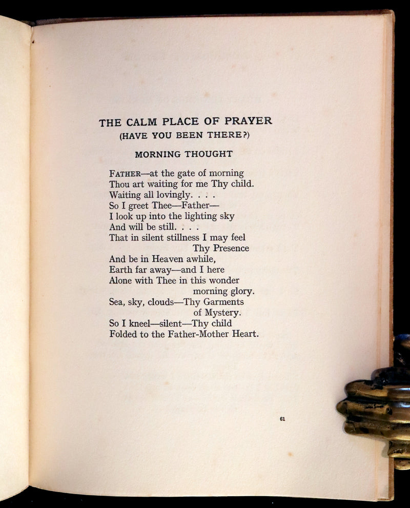 1927 Rare Edition - A Pilgrimage in Fairyland by Daisy Sewell, Fairy Painter Jeannie McConnell.