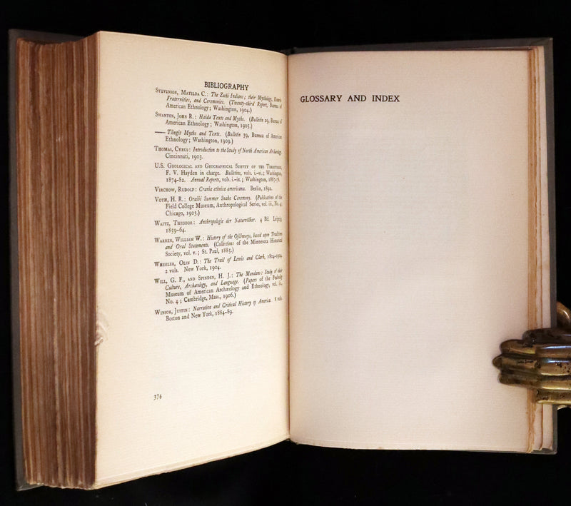 1914 Scarce First Edition - The Myths of the North American Indians by Lewis Spence. Illustrated.