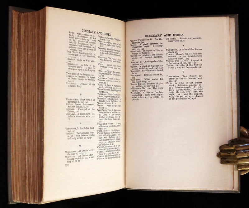 1914 Scarce First Edition - The Myths of the North American Indians by Lewis Spence. Illustrated.