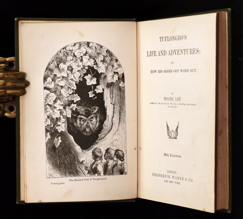 1890 Scarce Victorian Edition - Tuflongbo's Life and Adventures. Holme Lee's Fairy Tale illustrated.