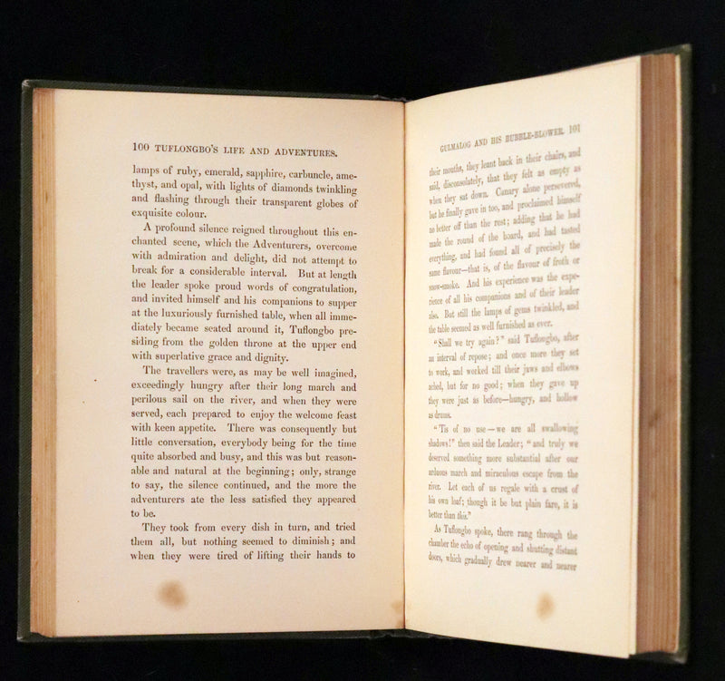 1890 Scarce Victorian Edition - Tuflongbo's Life and Adventures. Holme Lee's Fairy Tale illustrated.
