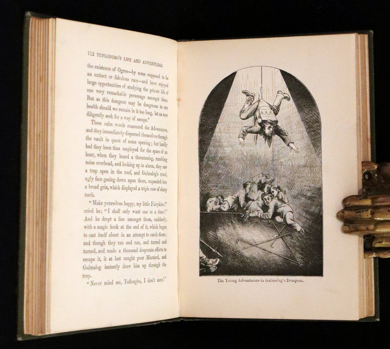 1890 Scarce Victorian Edition - Tuflongbo's Life and Adventures. Holme Lee's Fairy Tale illustrated.
