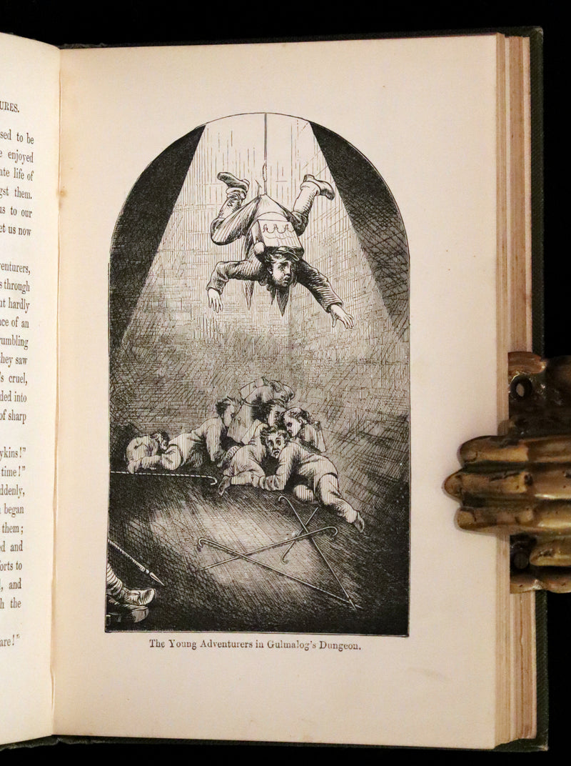 1890 Scarce Victorian Edition - Tuflongbo's Life and Adventures. Holme Lee's Fairy Tale illustrated.