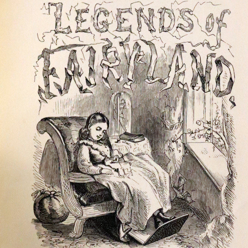 1869 Scarce First Edition ~ Legends from Fairy Land by Anna Bache.