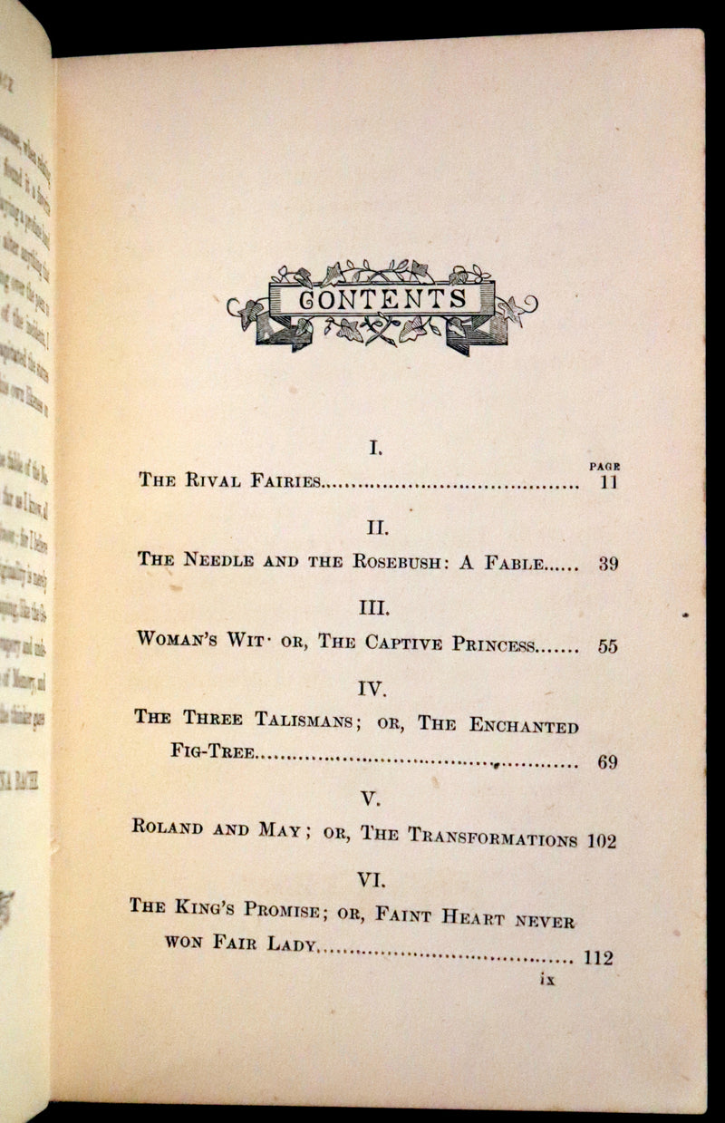 1869 Scarce First Edition ~ Legends from Fairy Land by Anna Bache.