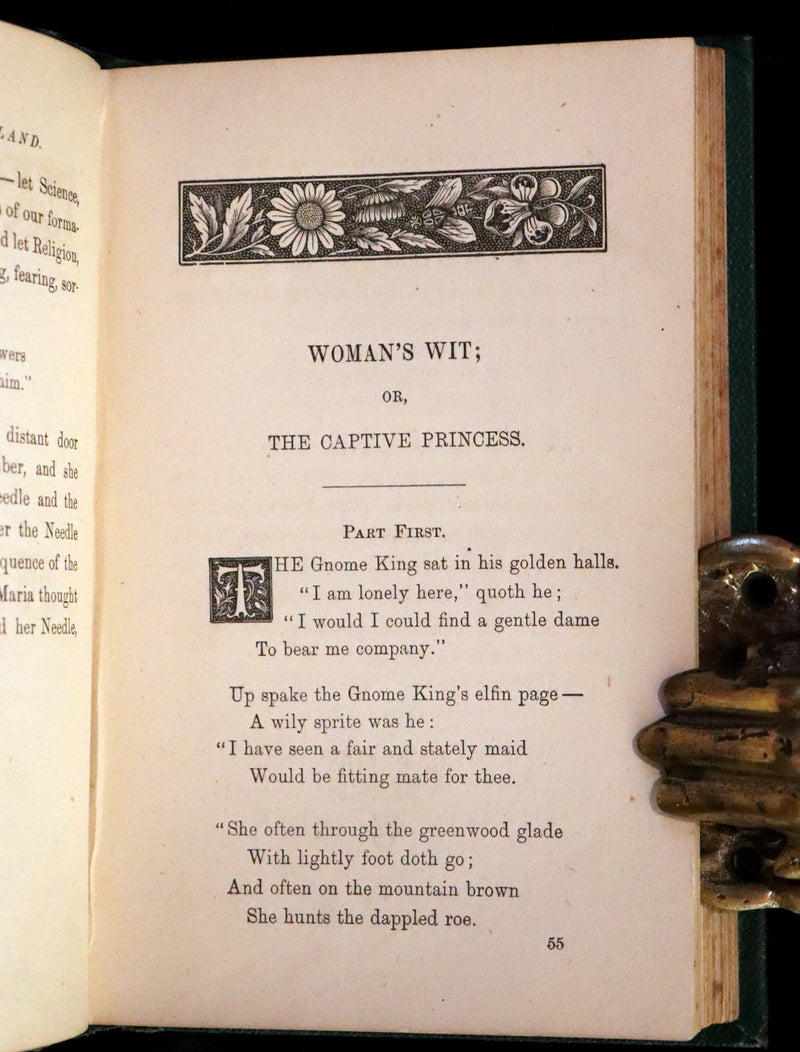 1869 Scarce First Edition ~ Legends from Fairy Land by Anna Bache.