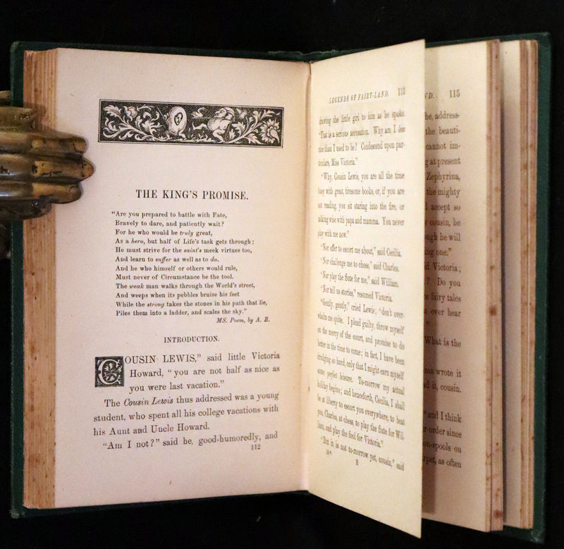 1869 Scarce First Edition ~ Legends from Fairy Land by Anna Bache.