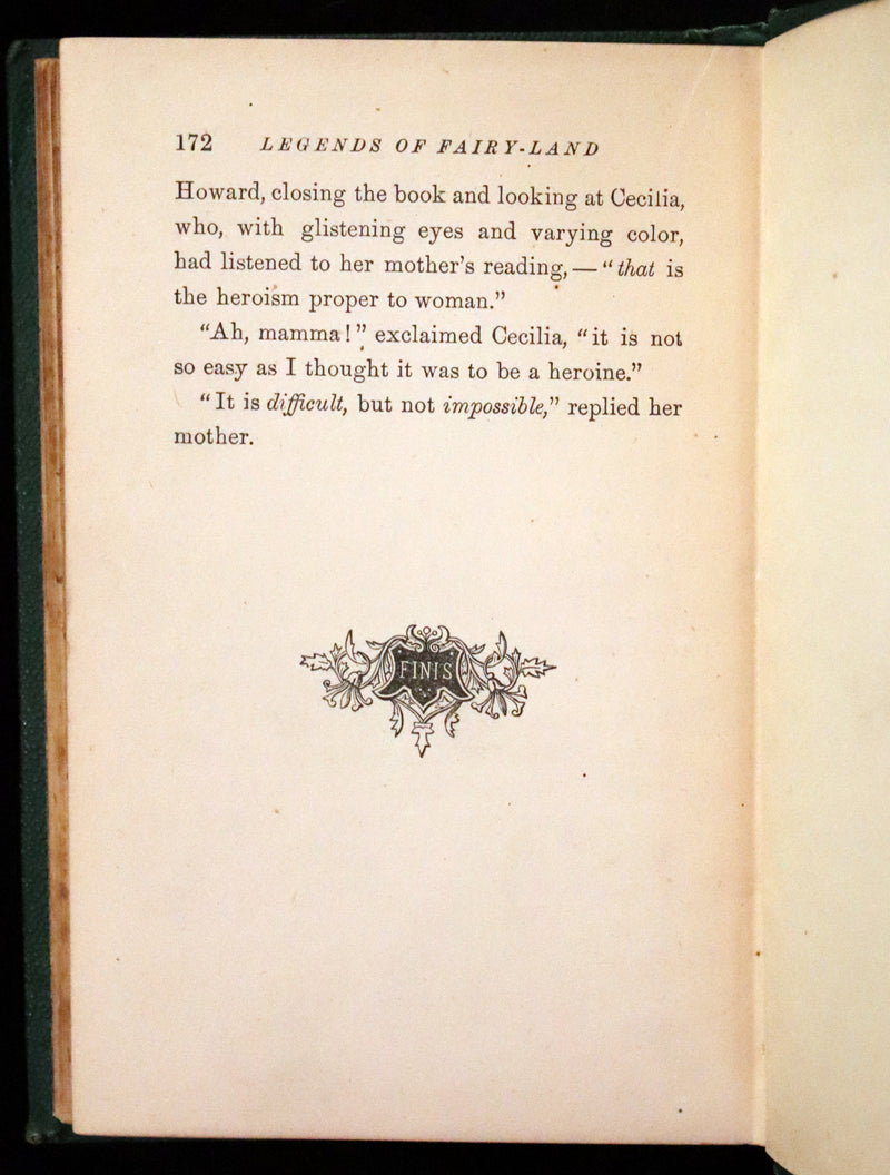 1869 Scarce First Edition ~ Legends from Fairy Land by Anna Bache.