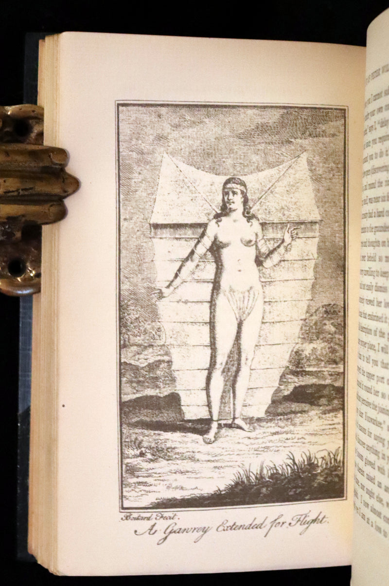 1884 Rare Book Set - The Life & Adventures of Peter Wilkins, Utopian Science Fiction Masterpiece.