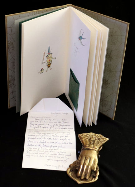 2020 Scarce Signed Limited Edition - Letters from Fairyland by Charles van Sandwyk. #195/250.