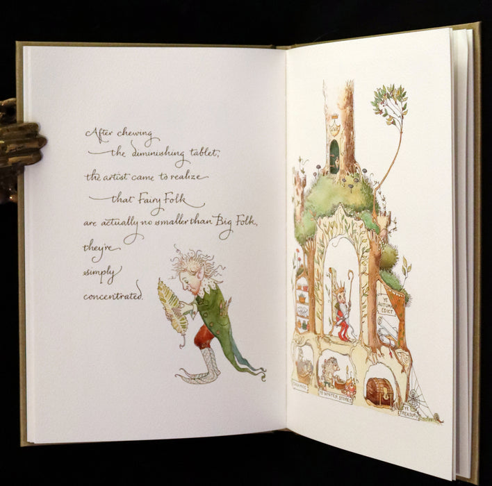 2020 Scarce Signed Limited Edition - Letters from Fairyland by Charles van Sandwyk. #195/250.