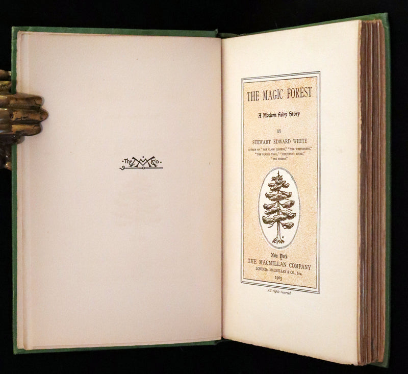 1903 Scarce First Edition - The Magic Forest, A Modern Somnambulist Fairy Story by Stewart Edward White.