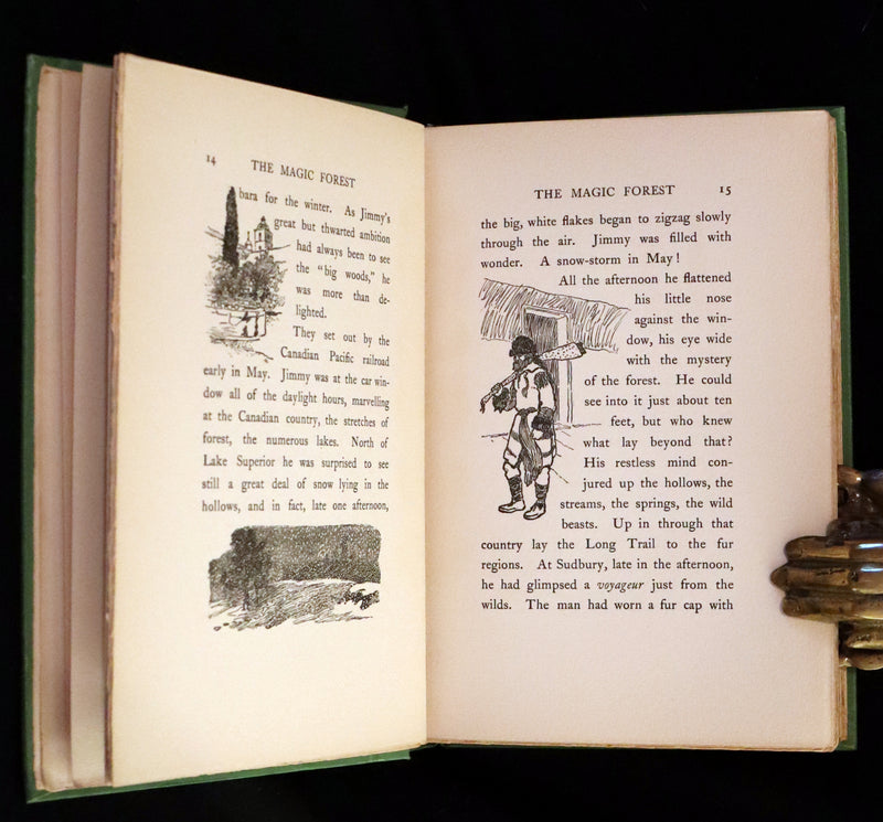 1903 Scarce First Edition - The Magic Forest, A Modern Somnambulist Fairy Story by Stewart Edward White.