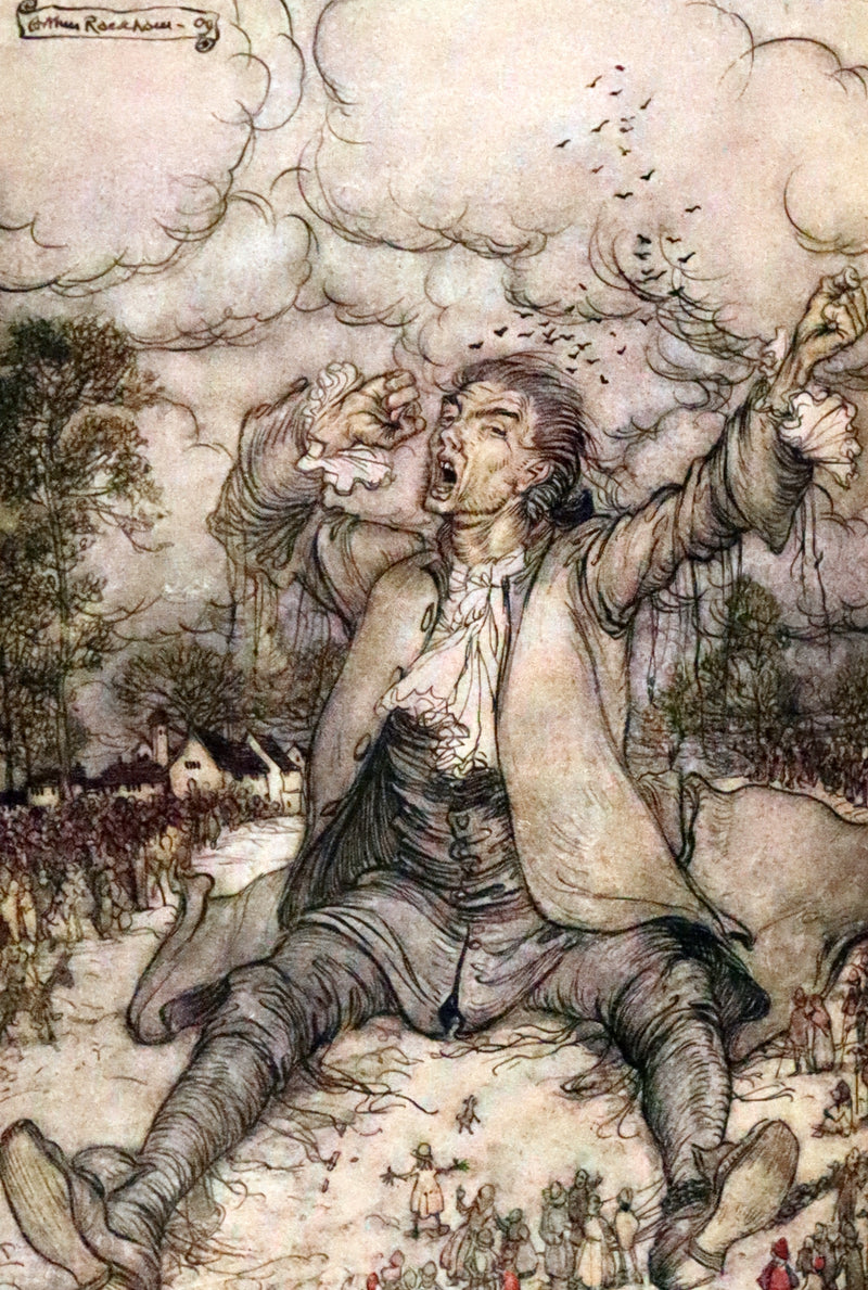 1952 Rare Book bound by Bayntun - Gulliver's Travels Into Several Remote Nations of the World. Illustrated by Arthur Rackham.