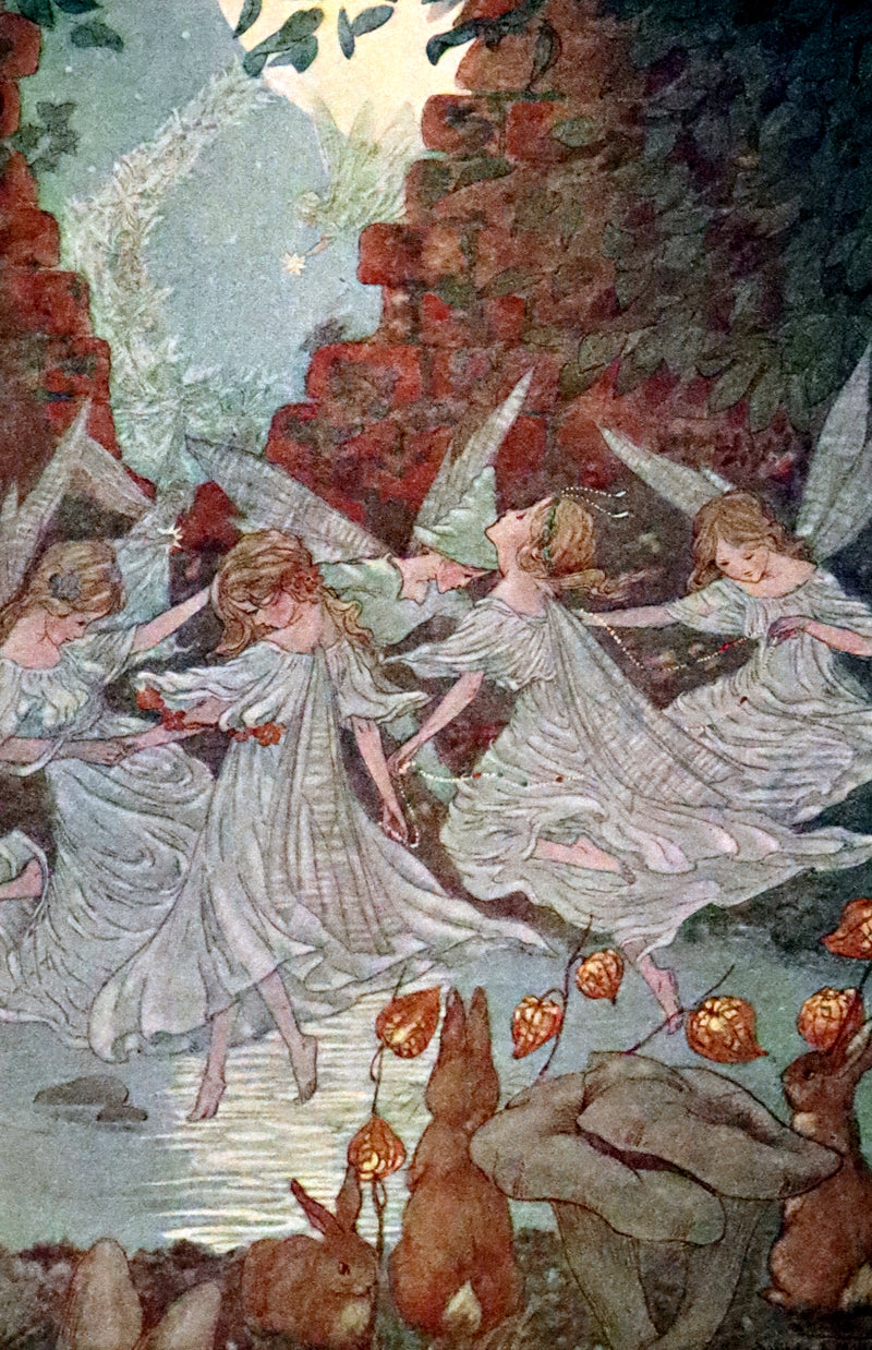 1923 Rare First Edition - The Rose Fyleman Fairy Book Illustrated by Hilda T. Miller.