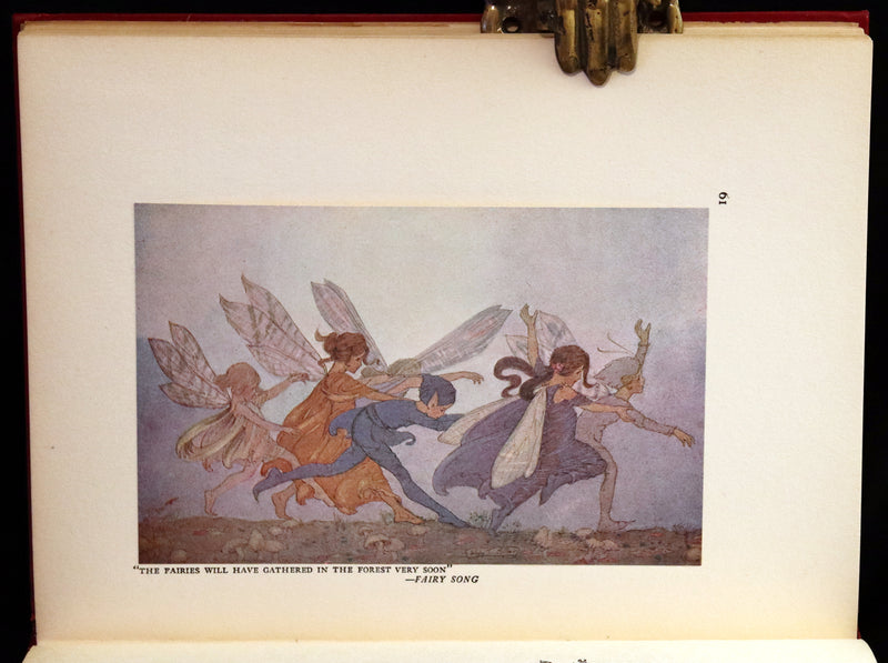1923 Rare First Edition - The Rose Fyleman Fairy Book Illustrated by Hilda T. Miller.