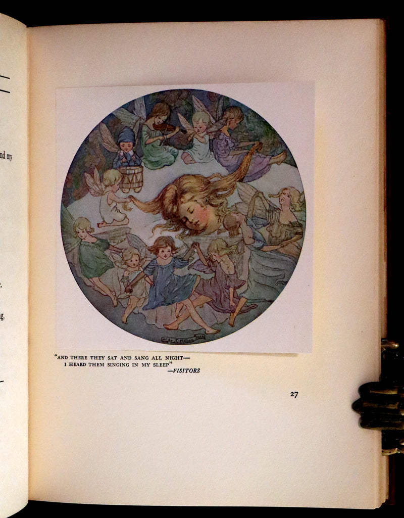 1923 Rare First Edition - The Rose Fyleman Fairy Book Illustrated by Hilda T. Miller.