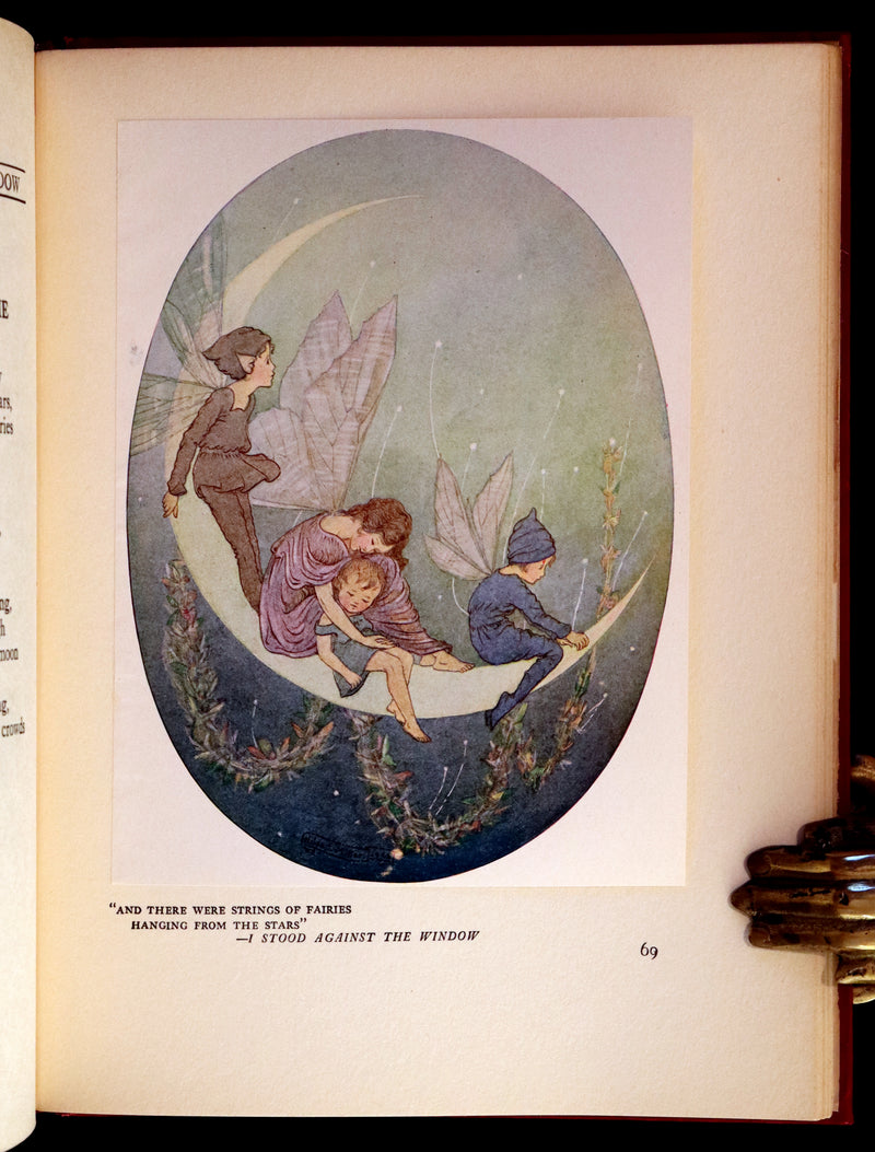 1923 Rare First Edition - The Rose Fyleman Fairy Book Illustrated by Hilda T. Miller.