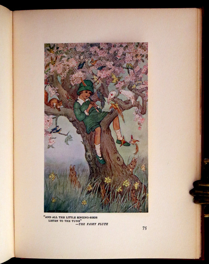 1923 Rare First Edition - The Rose Fyleman Fairy Book Illustrated by Hilda T. Miller.