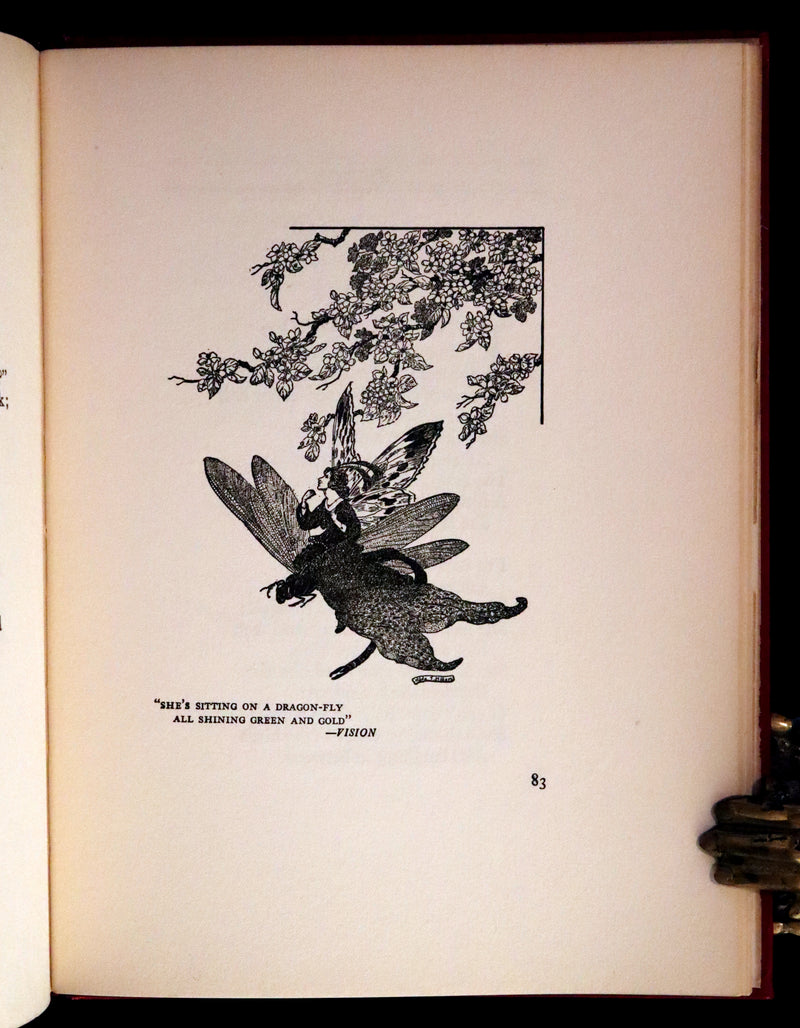 1923 Rare First Edition - The Rose Fyleman Fairy Book Illustrated by Hilda T. Miller.