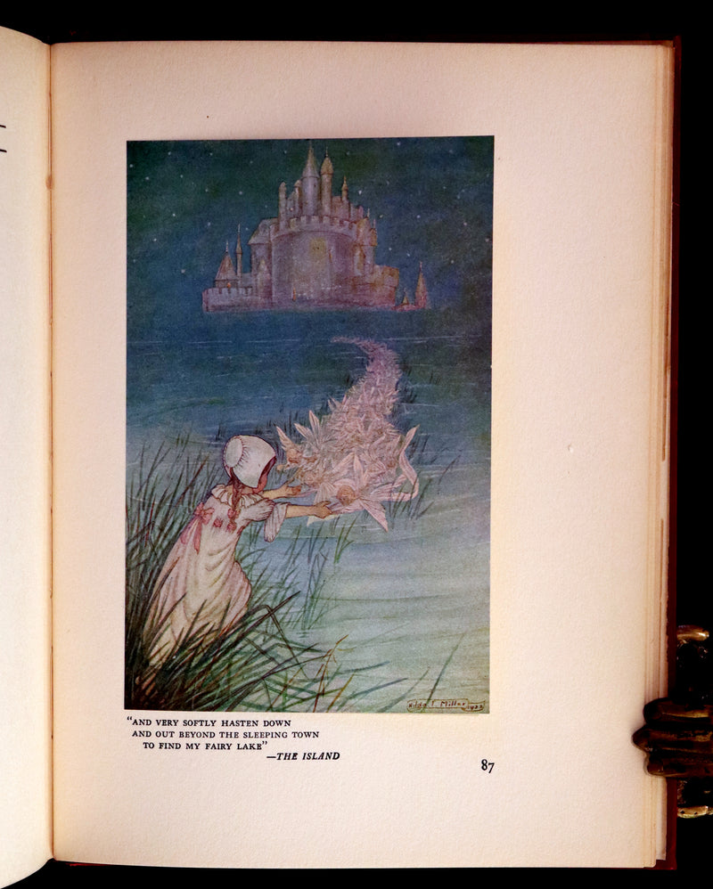 1923 Rare First Edition - The Rose Fyleman Fairy Book Illustrated by Hilda T. Miller.